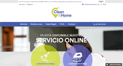 Desktop Screenshot of cleanandhome.com